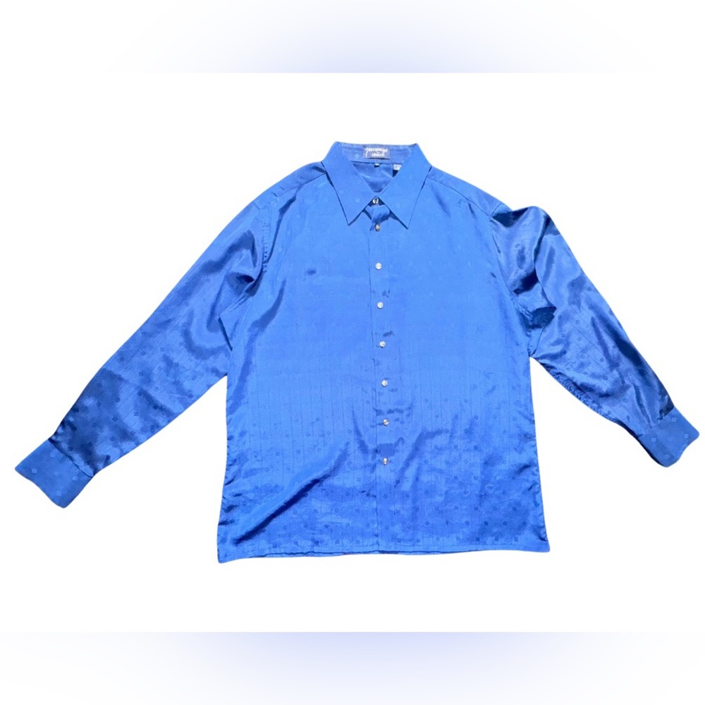 Givenchy Silky Blue Dress Shirt